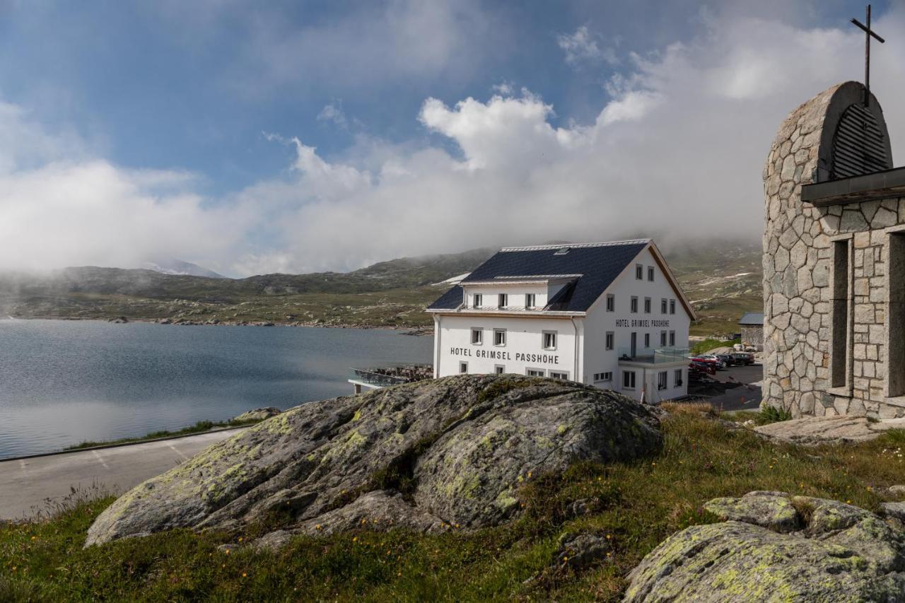 Hotel Grimsel Passhoehe Oberwald Buitenkant foto
