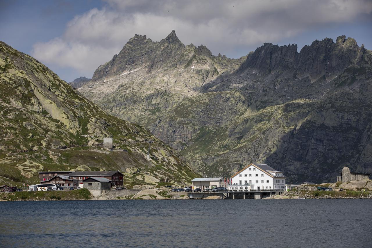 Hotel Grimsel Passhoehe Oberwald Buitenkant foto