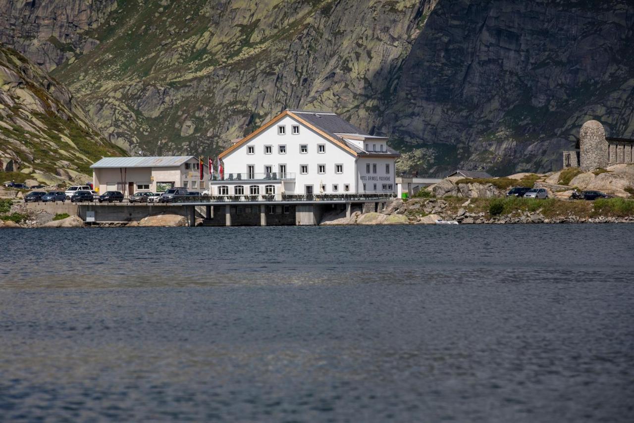Hotel Grimsel Passhoehe Oberwald Buitenkant foto
