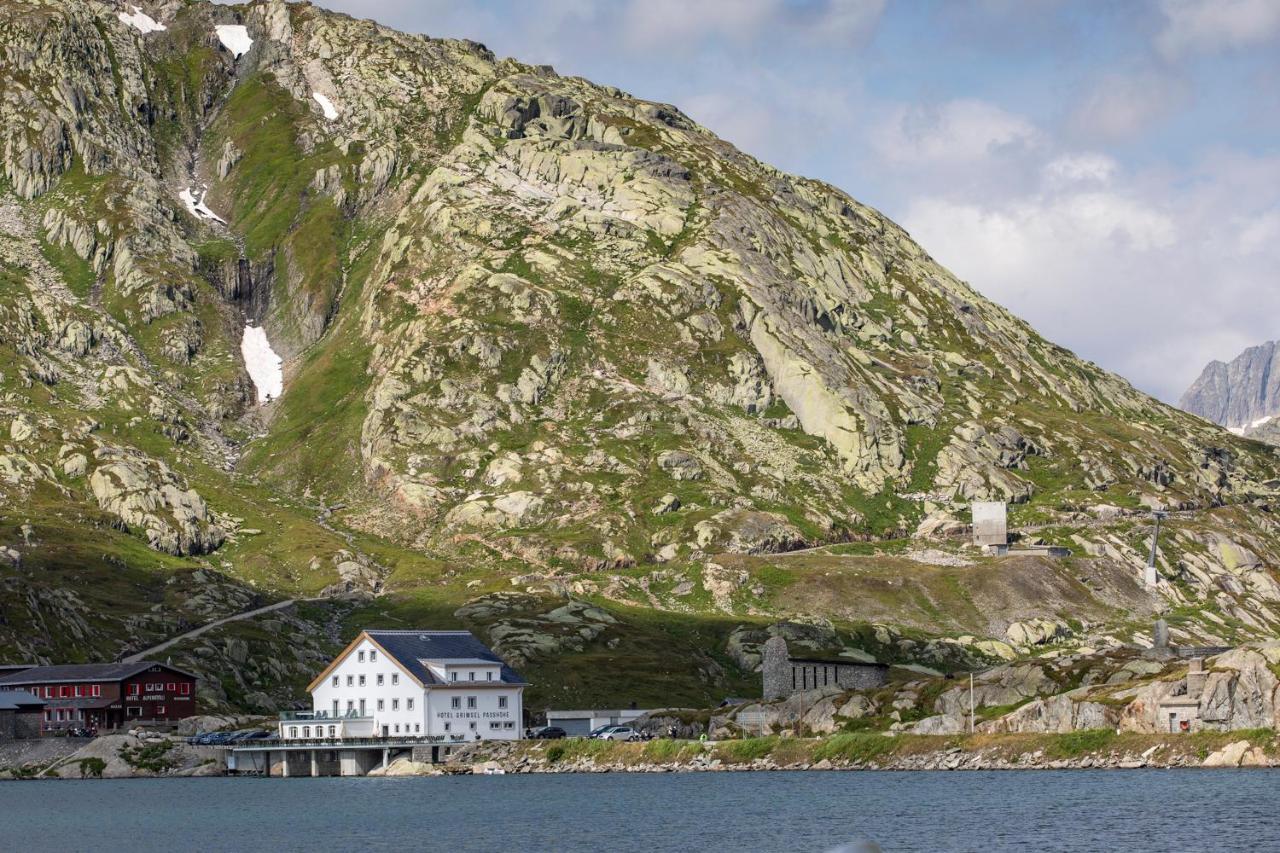 Hotel Grimsel Passhoehe Oberwald Buitenkant foto