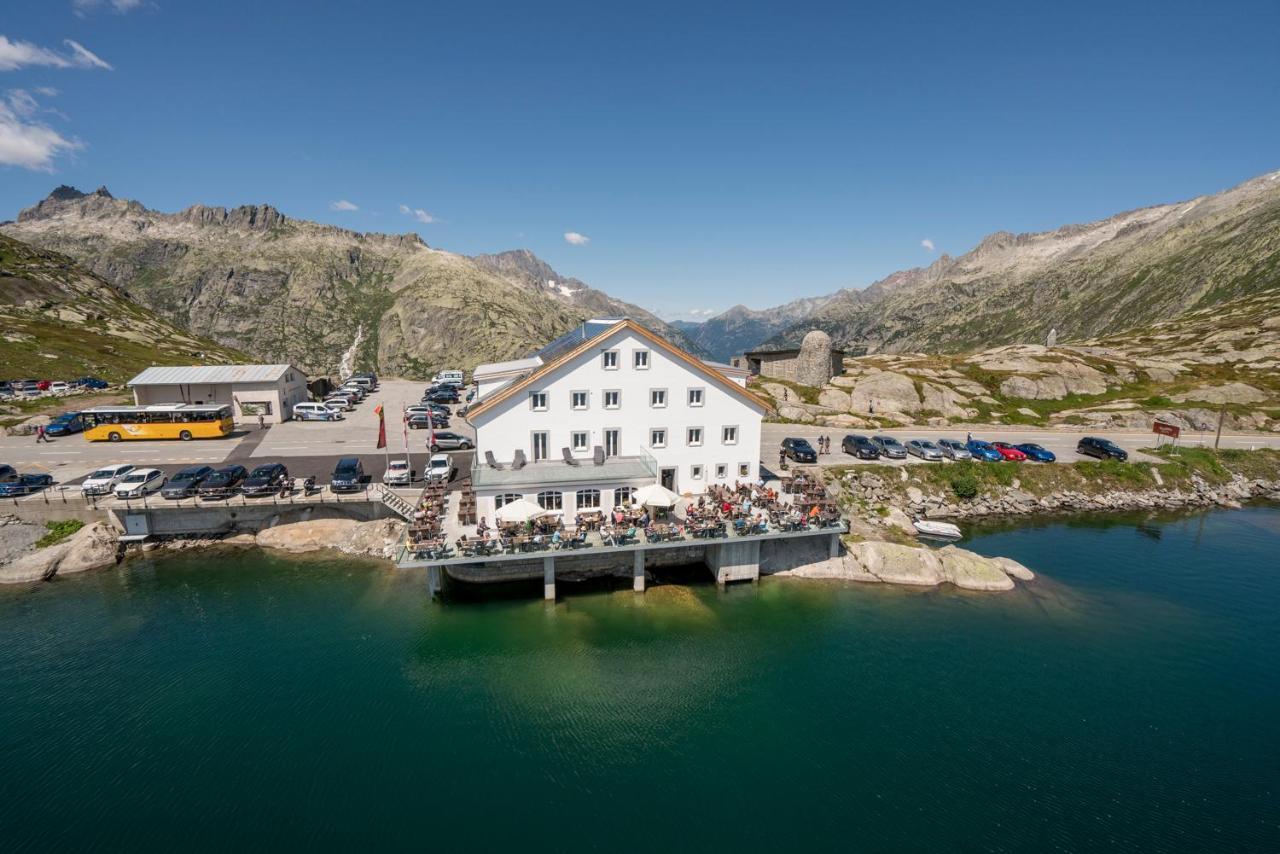 Hotel Grimsel Passhoehe Oberwald Buitenkant foto