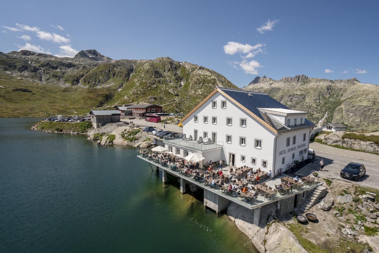 Hotel Grimsel Passhoehe Oberwald Buitenkant foto
