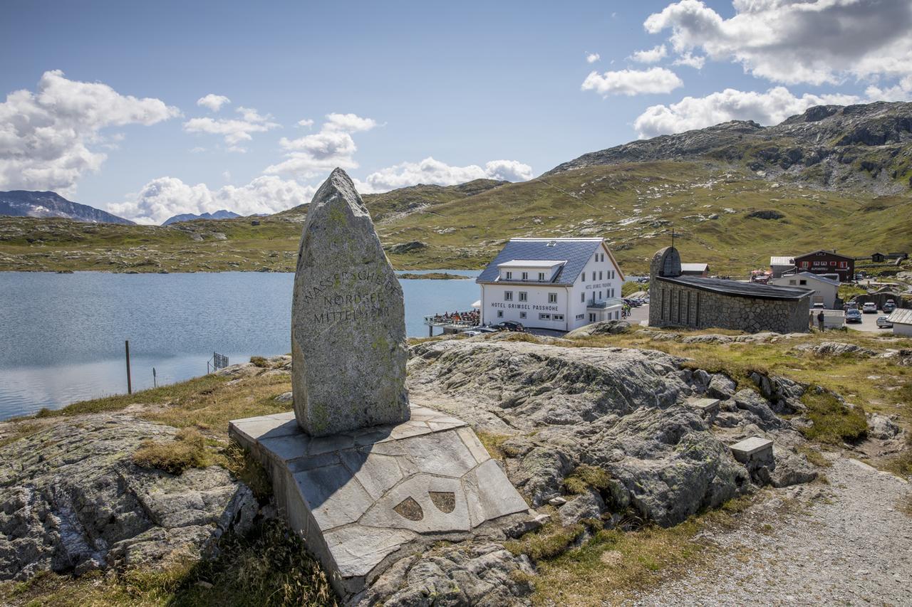 Hotel Grimsel Passhoehe Oberwald Buitenkant foto
